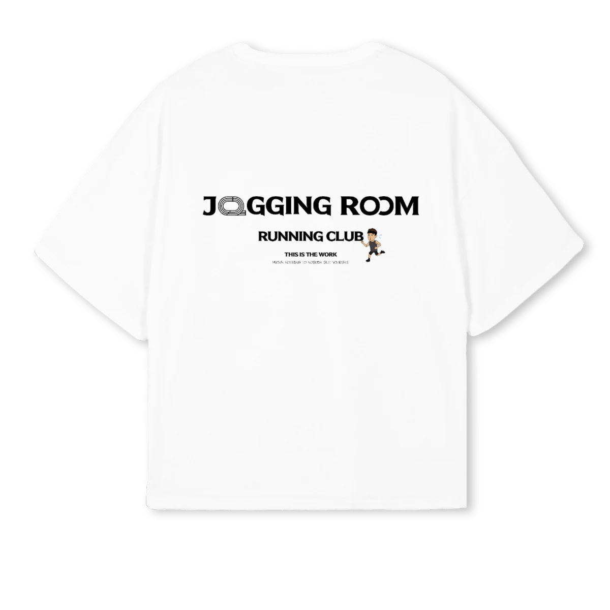 JRNEWWHITE White Oversized Boxy Tee. - Image 2