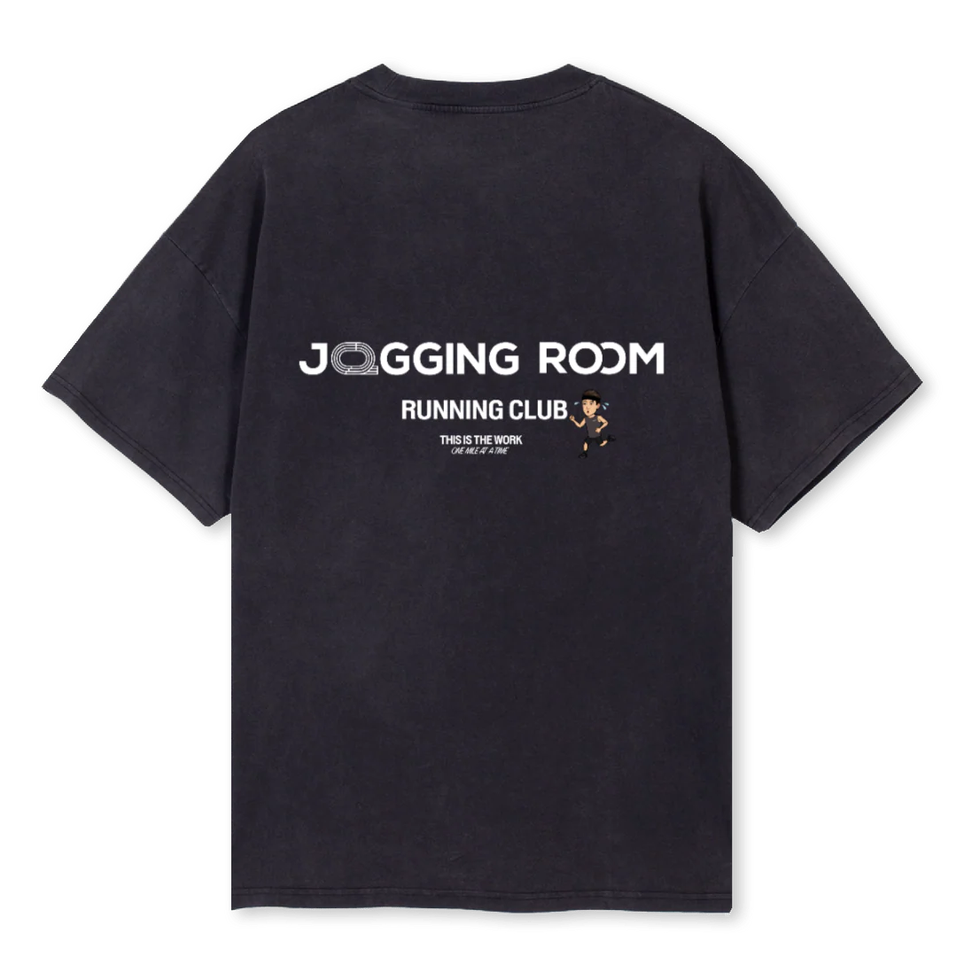 JRRUNBL Vintage Black Oversized Tee. - Image 2