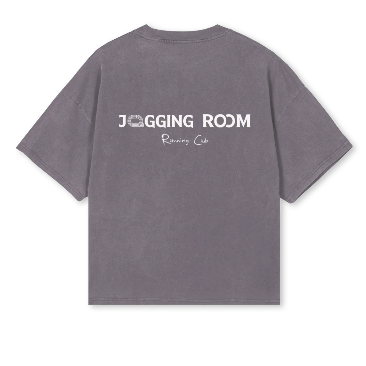 JRRUNCLUBGREY Pigment Grey  Oversized Boxy Tee. - Image 2