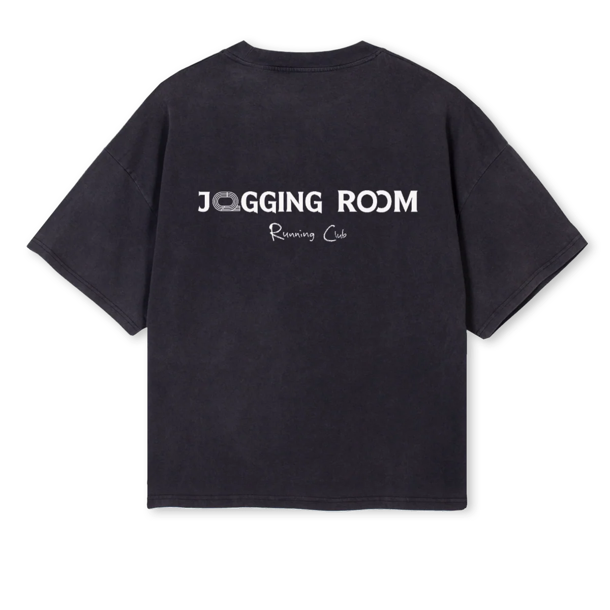 JRRUNCLUBVBLK Vintage Black Oversized Boxy Tee. - Image 2