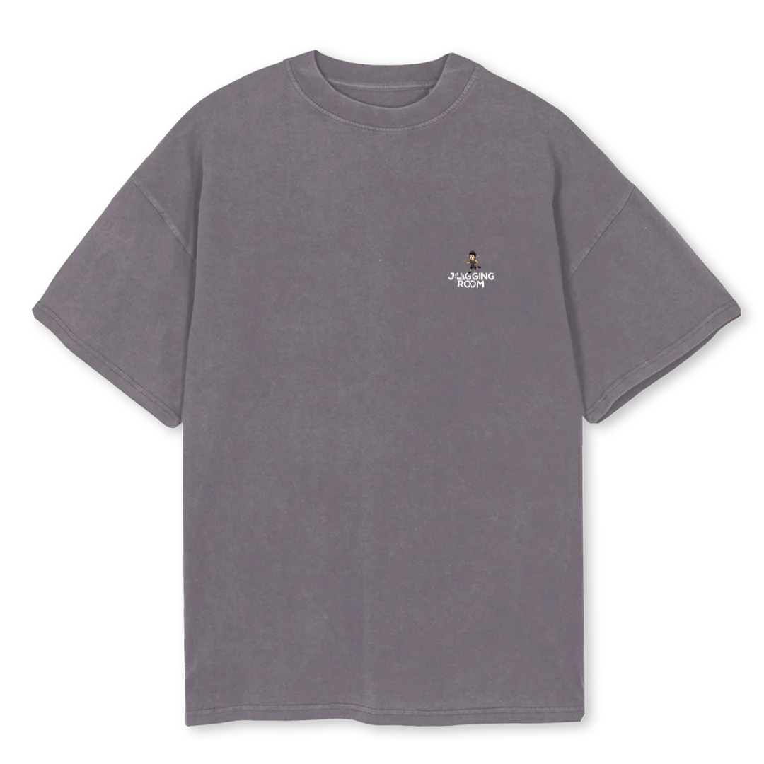 JRRUNGREY Pigment Grey Oversized Tee.
