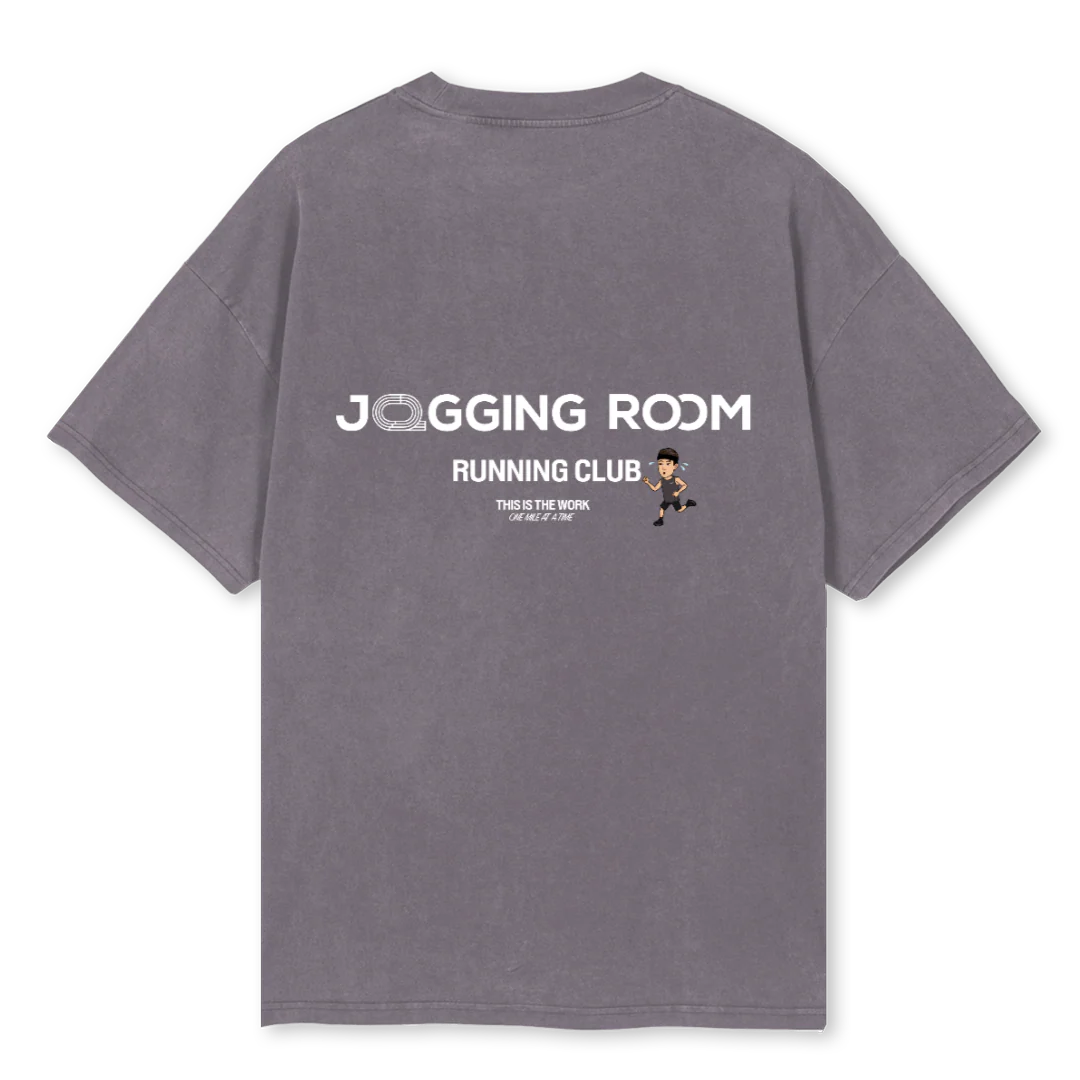 JRRUNGREY Pigment Grey Oversized Tee. - Image 2