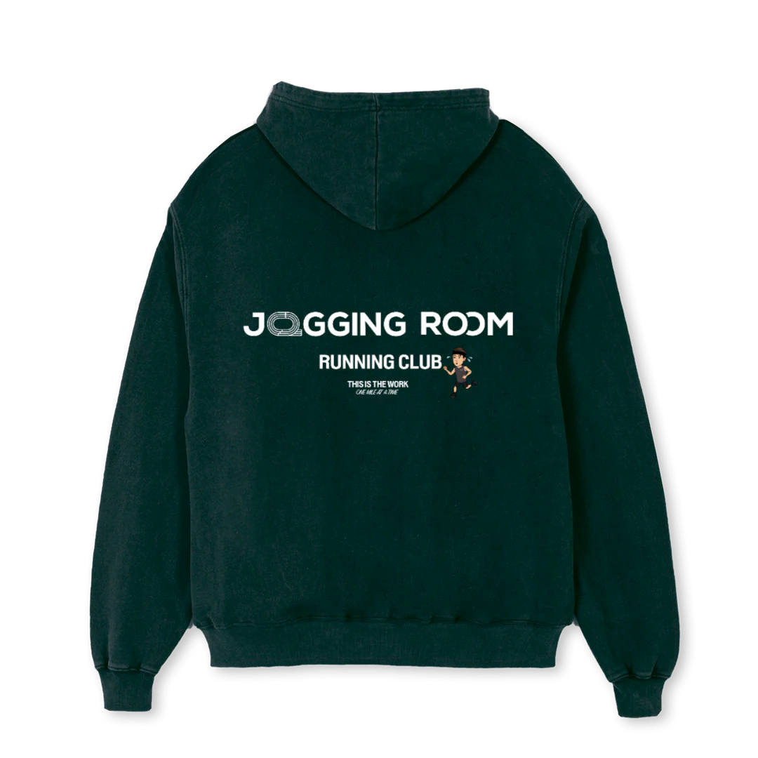 JRRUNHOODGR Wild Green Oversized Hoodie. - Image 2