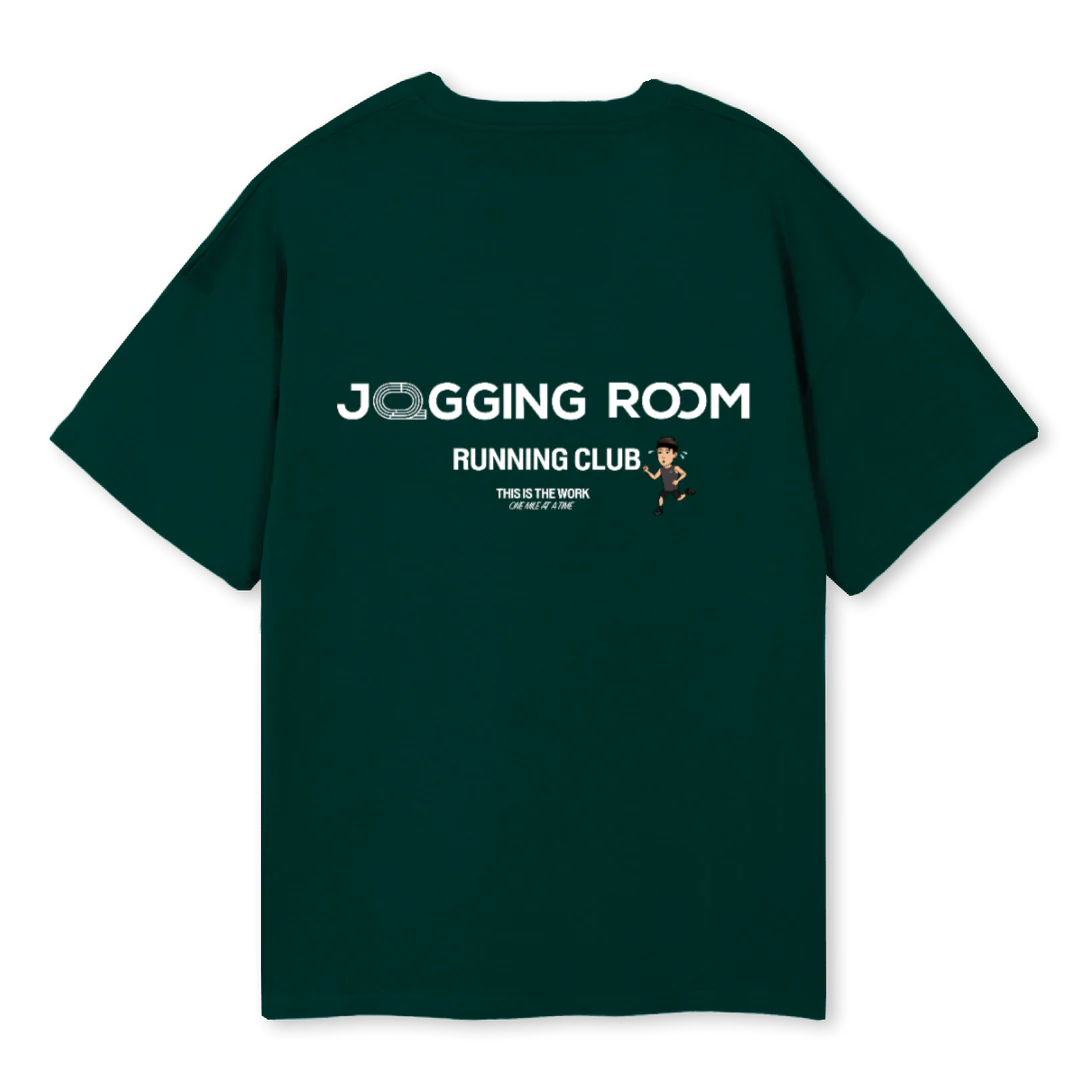 JRRUNTGREEN Wild Green Oversized Tee. - Image 2
