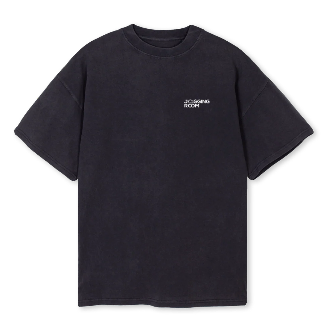 JRTRC Vintage Black Oversized Tee.