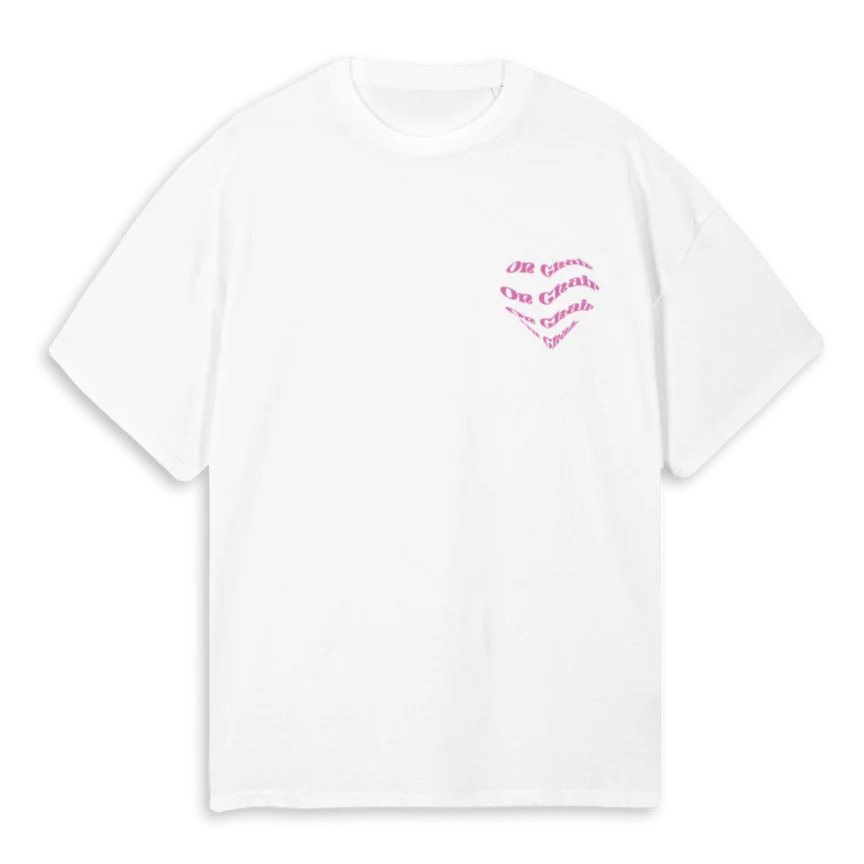 JULALEL White Oversized Tee.
