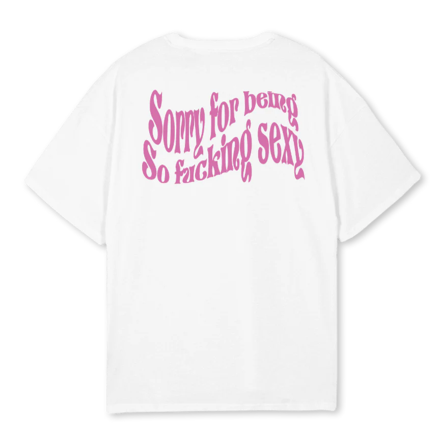 JULALEL White Oversized Tee. - Image 2