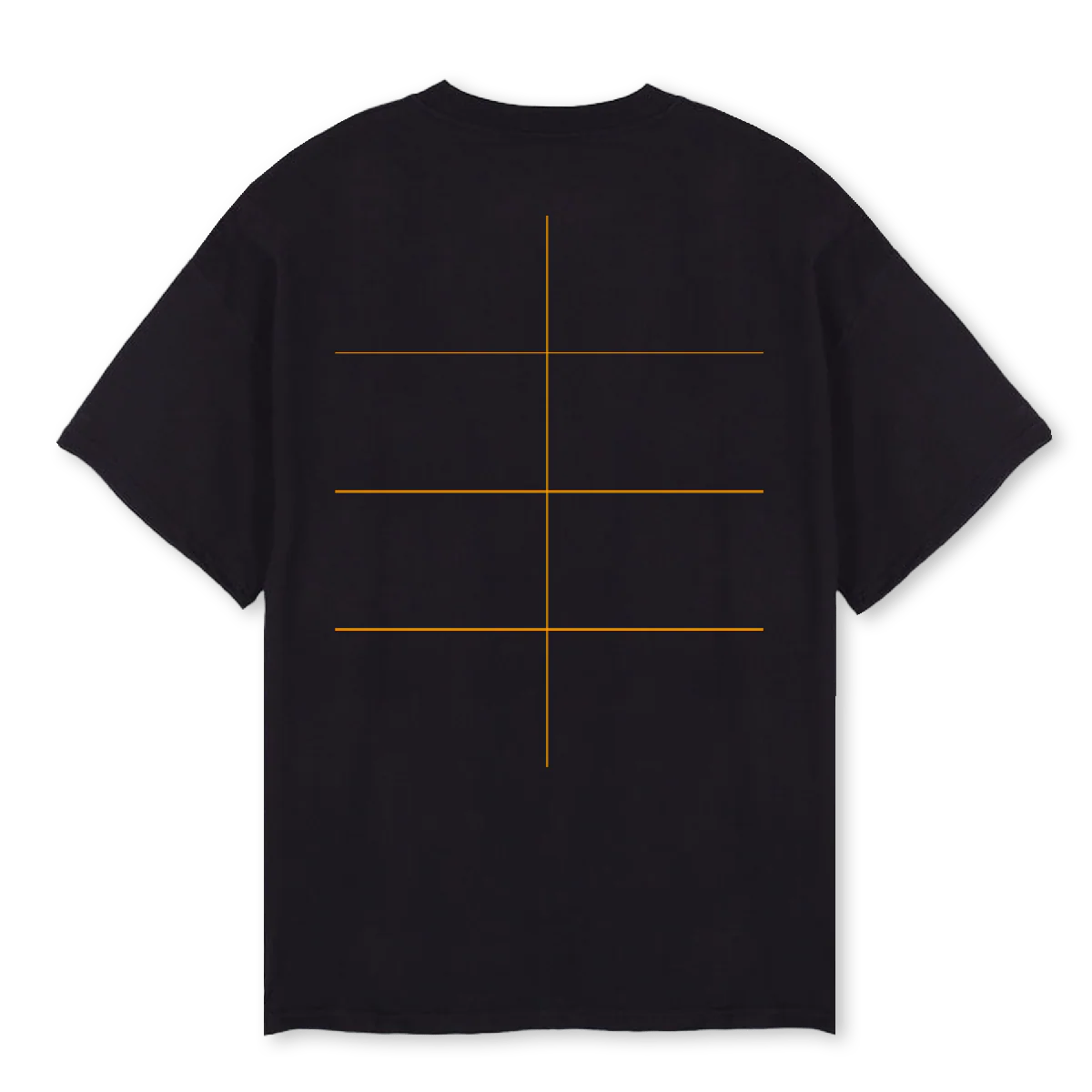 JULIAN Black Oversized Tee. - Image 2