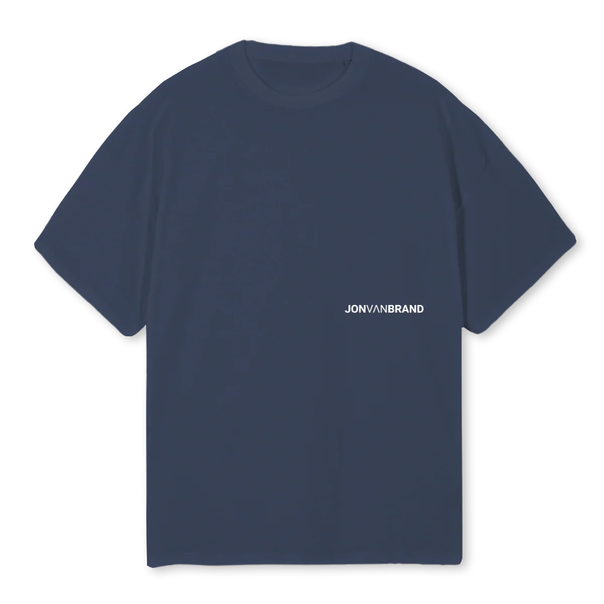 JVBCOLOGNE Navy Blue Oversized Tee.