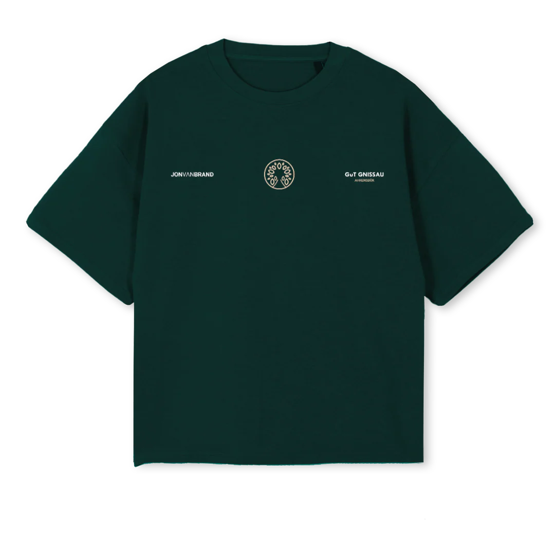 JVBGGFARMLIFETGREXL Wild Green Oversized Boxy Tee.