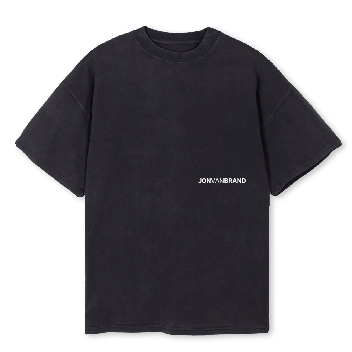 JVBSYDNEY Vintage Black Oversized Tee.