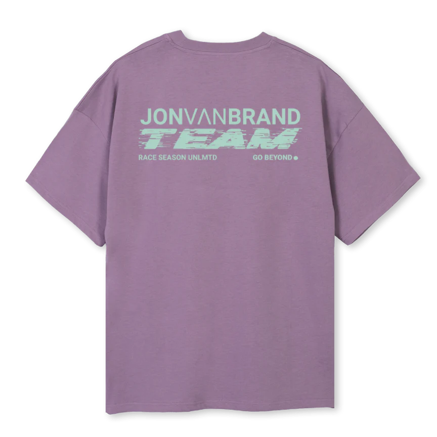 JVBTEAMLILAC Purple Oversized Tee. - Image 2
