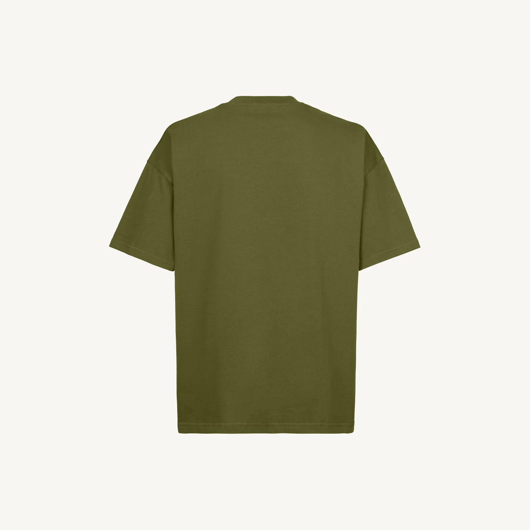 Kaki Oversized Tee. - Image 4