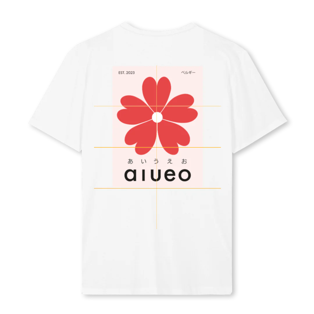 KAMON REGULAR T White Regular Tee. - Image 2