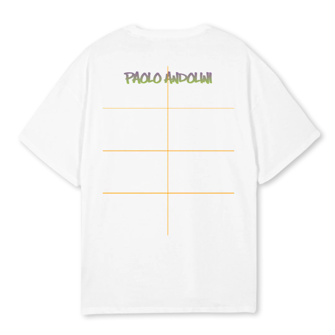 KARAFURU M A White Oversized Tee. - Image 2