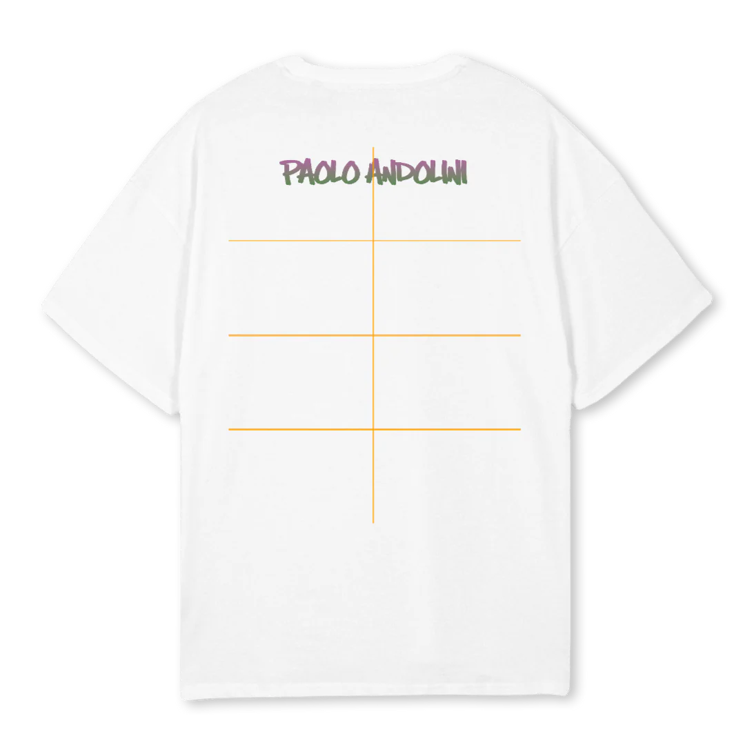 KARAFURU M D White Oversized Tee. - Image 2