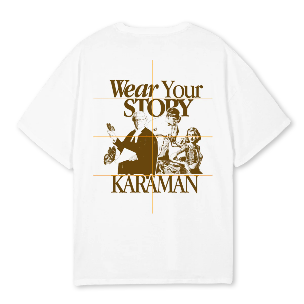 KARAMANA White Oversized Tee. - Image 2
