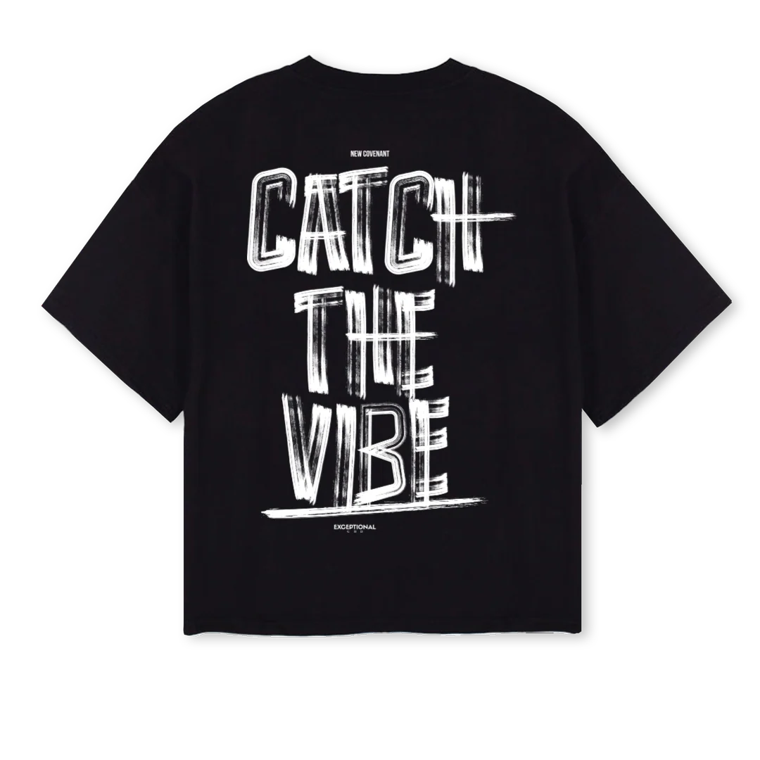 KAYGBLKCTV Black Oversized Boxy Tee. - Image 2