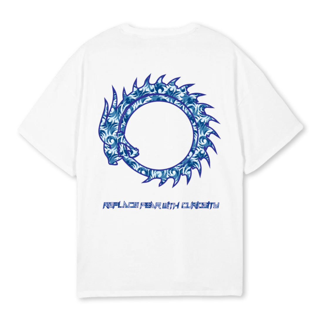 KAZZKI White Oversized Tee. - Image 2