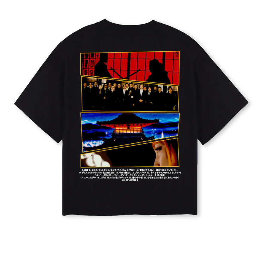 KBRN Black Oversized Boxy Tee. - Image 2