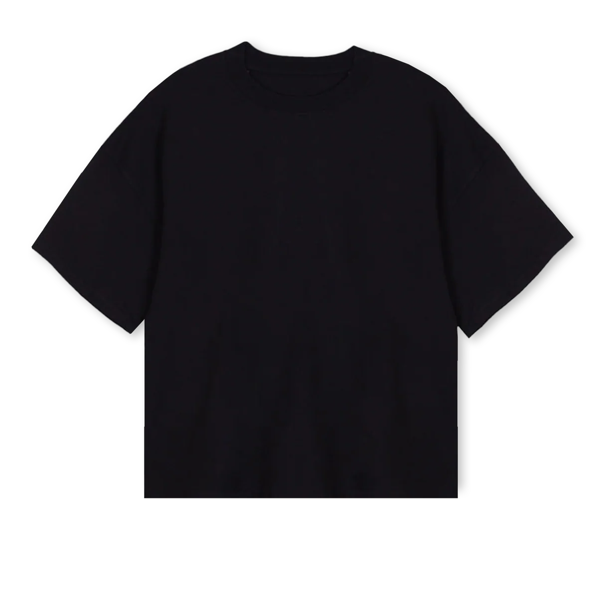 KEEPANEYE Black Oversized Boxy Tee.