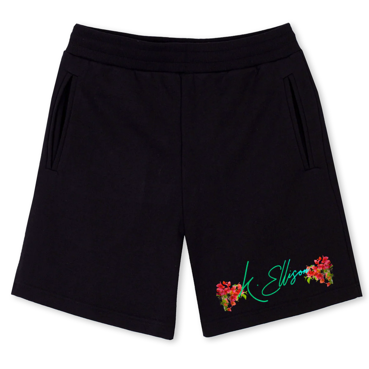 KELLIESHORTFOUR Black Sweatshorts.