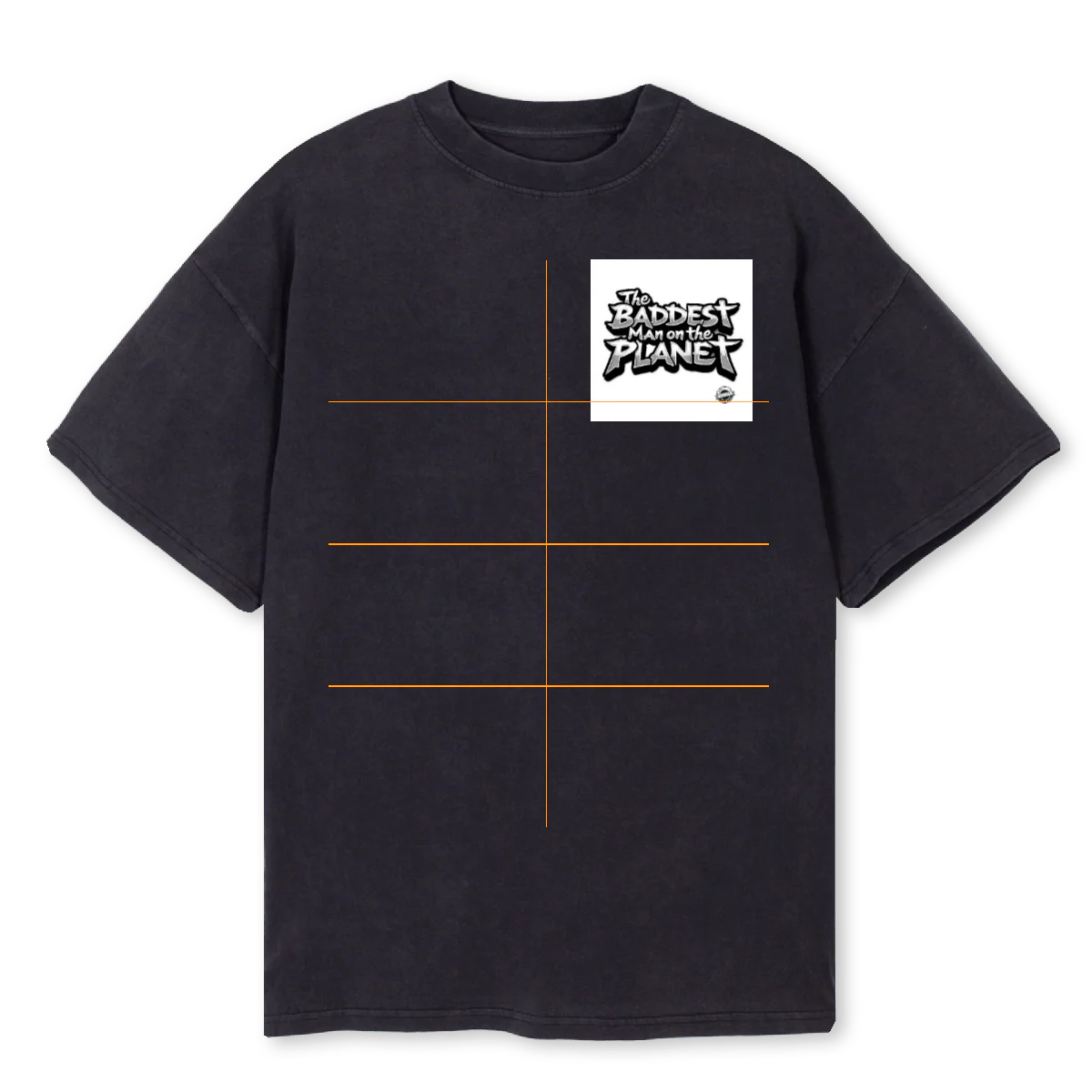 KID DYNAMITE  Vintage Black Oversized Tee.