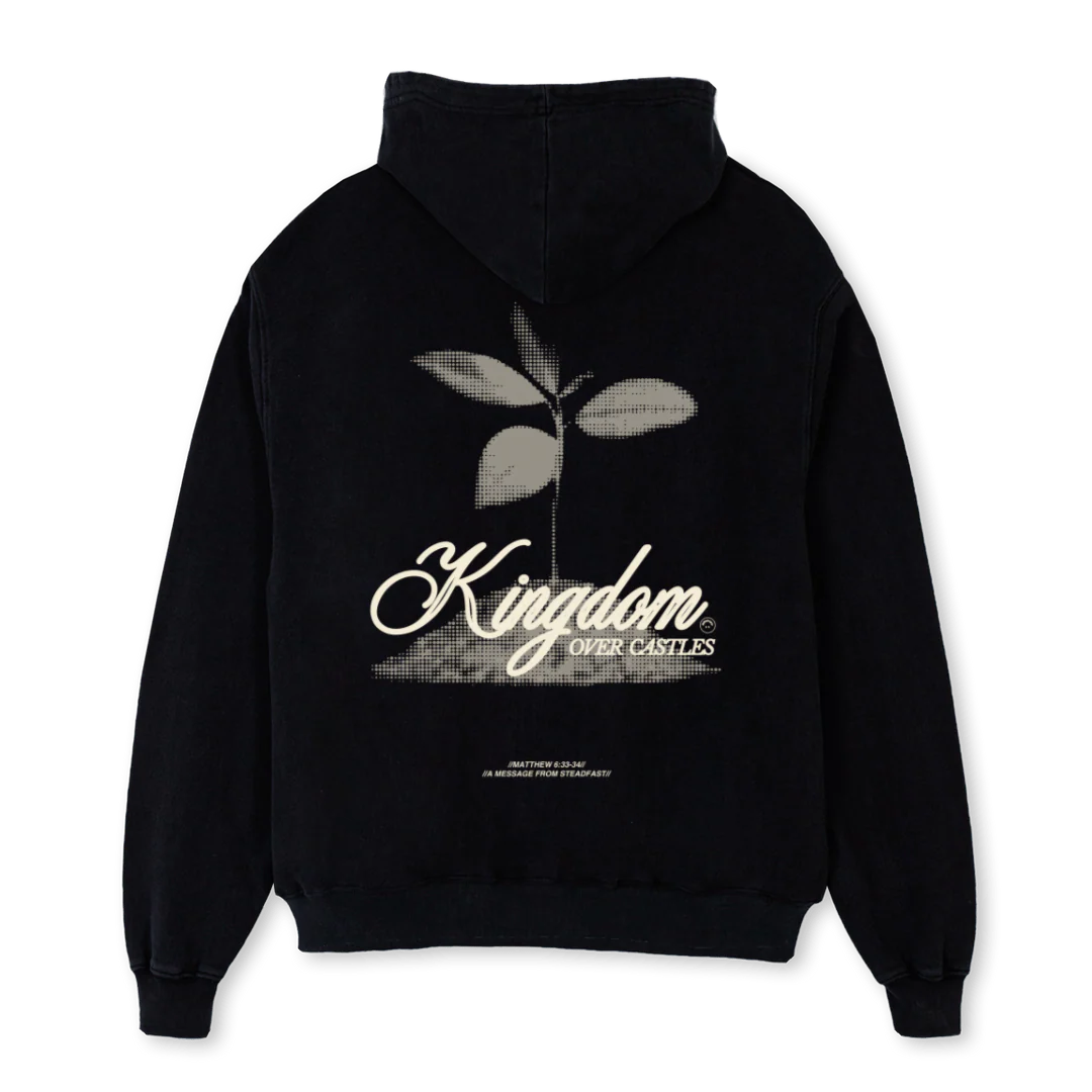 KINGBLACK Black Oversized Hoodie. - Image 2