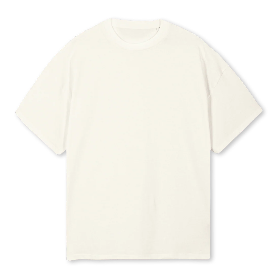 KKP Cream Oversized Tee.