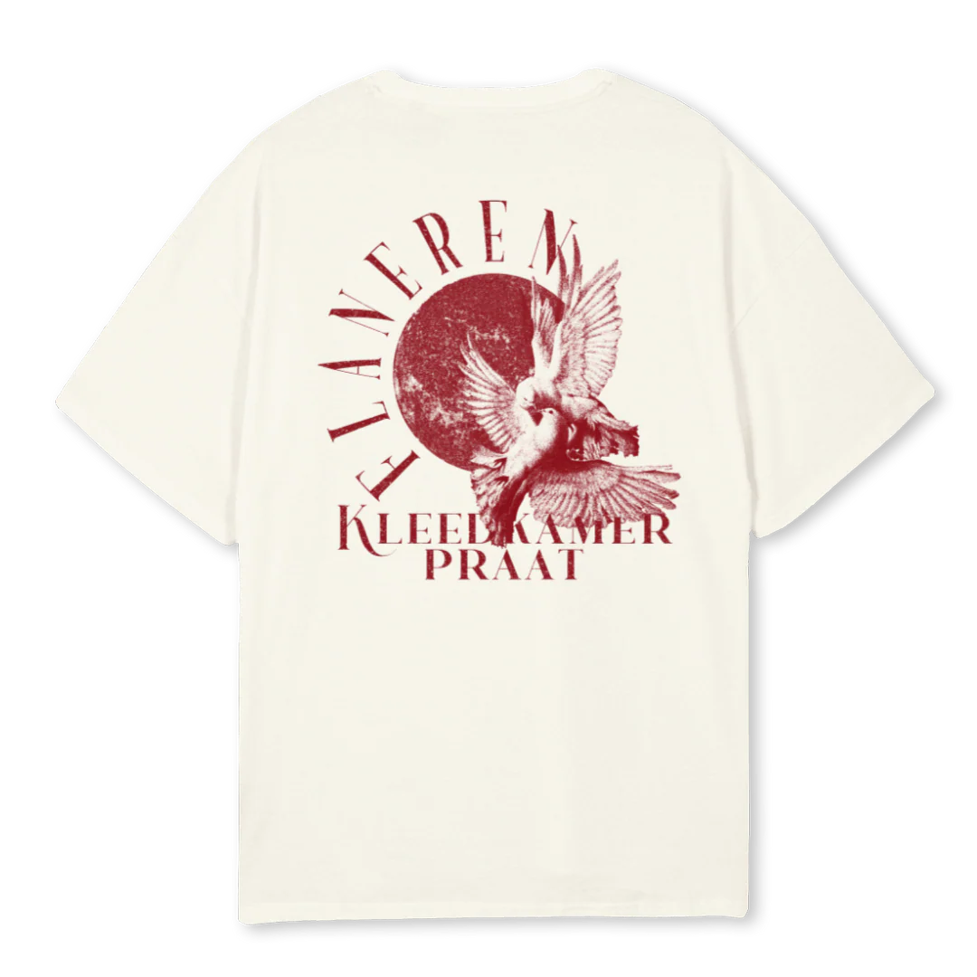 KKP Cream Oversized Tee. - Image 2