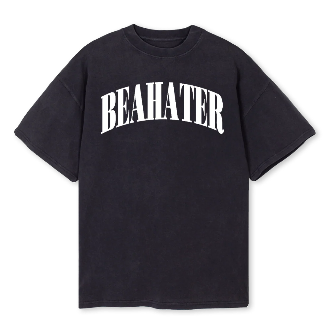 KLASSIK SHIRT Vintage Black Oversized Tee.