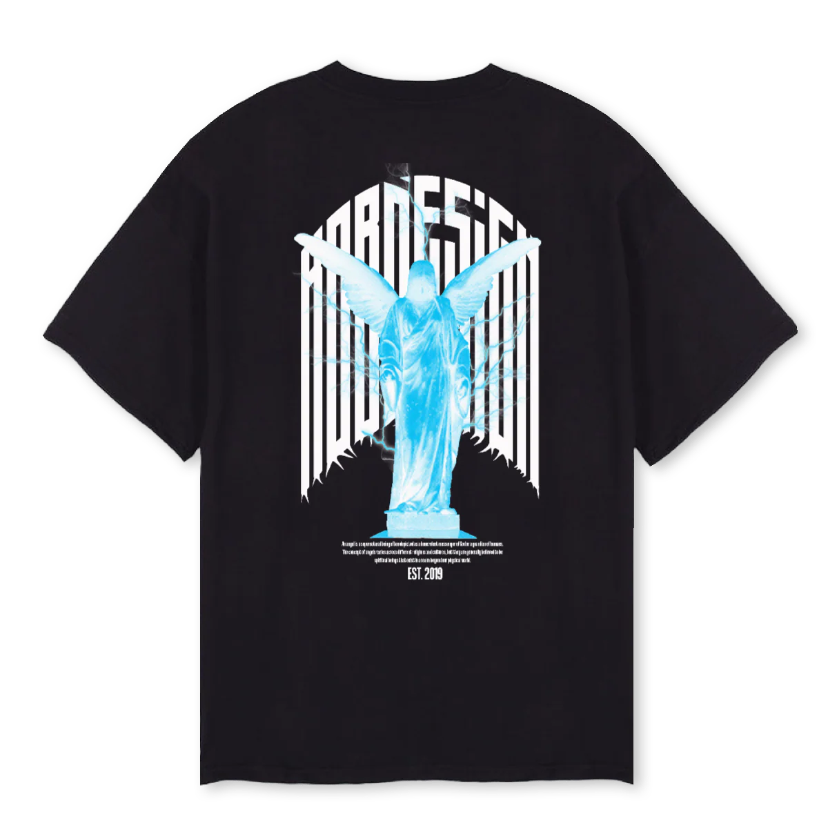 KOB AA Black Oversized Tee.