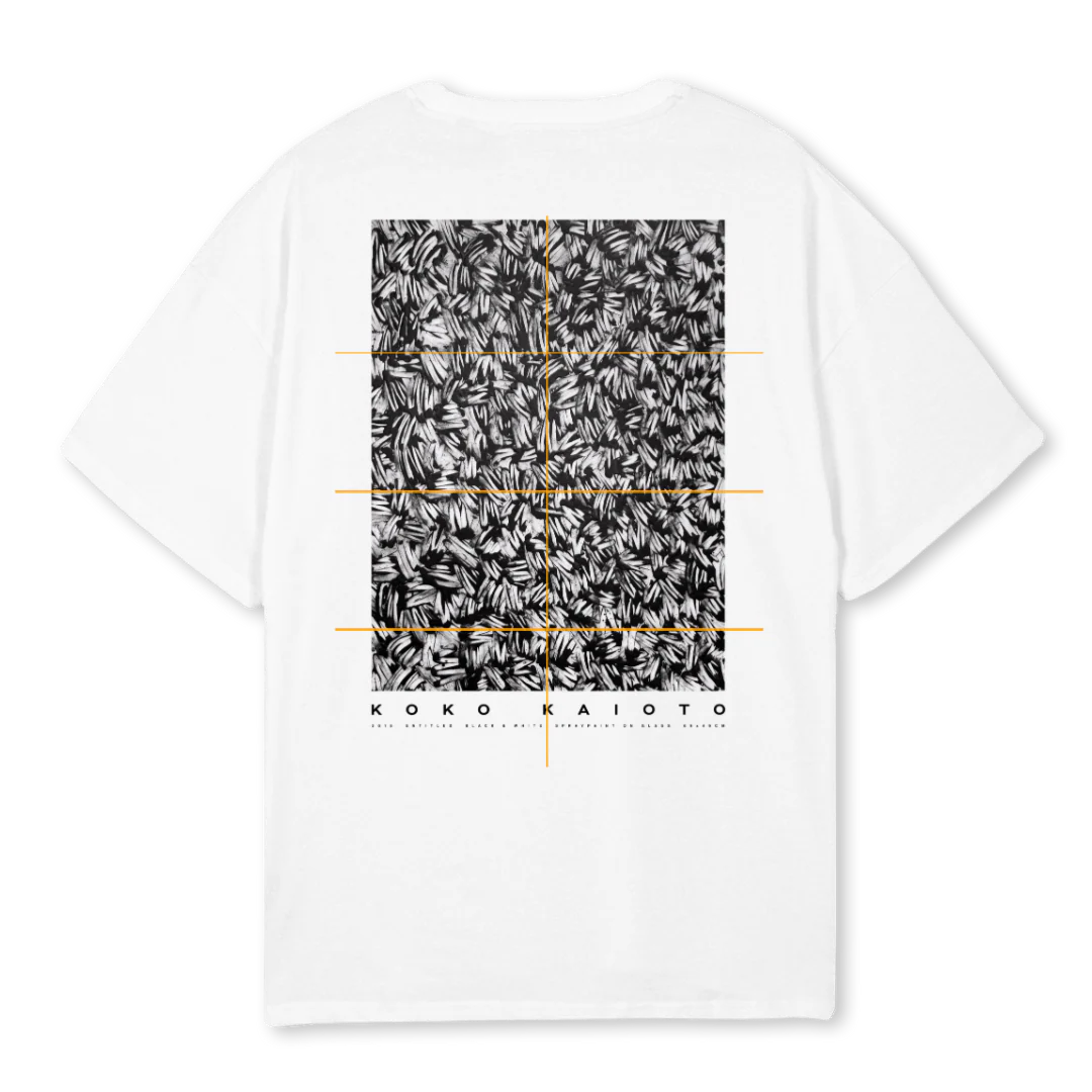 KOKO KAIOTO EINS White Oversized Tee. - Image 2