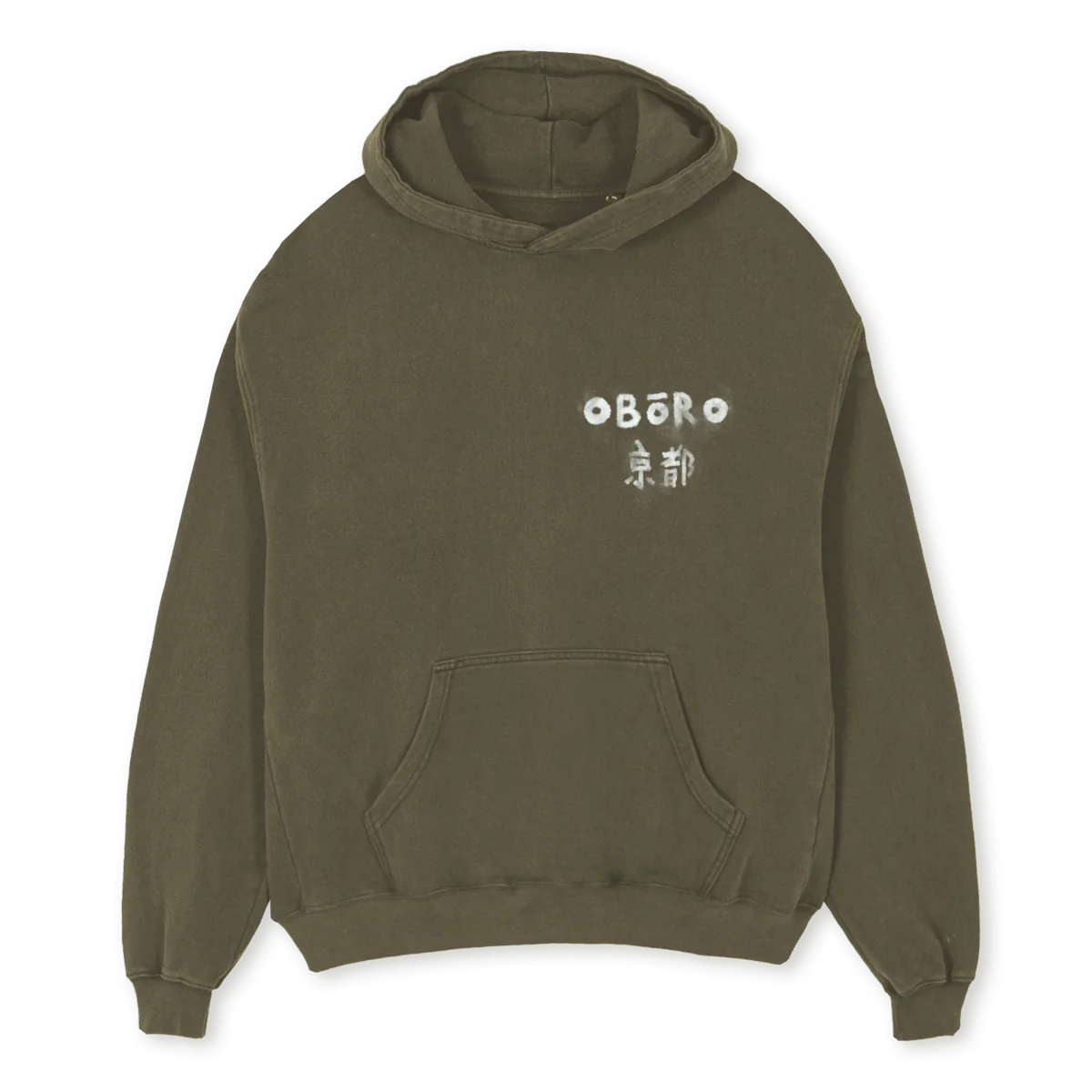 KOKOK Vintage Olive Oversized Hoodie.