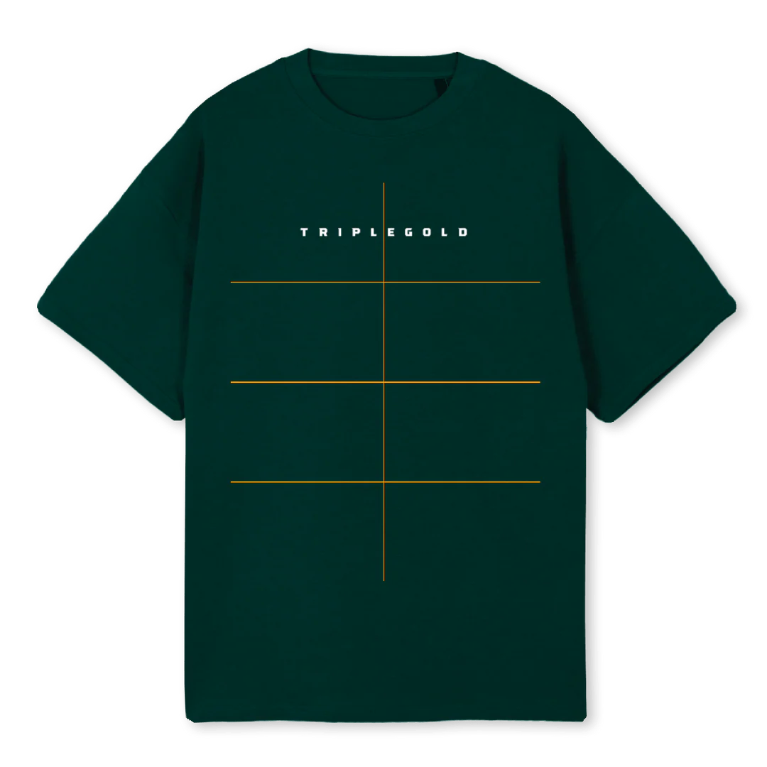 KOMPASMEMBERSCLUBG Wild Green Oversized Tee.