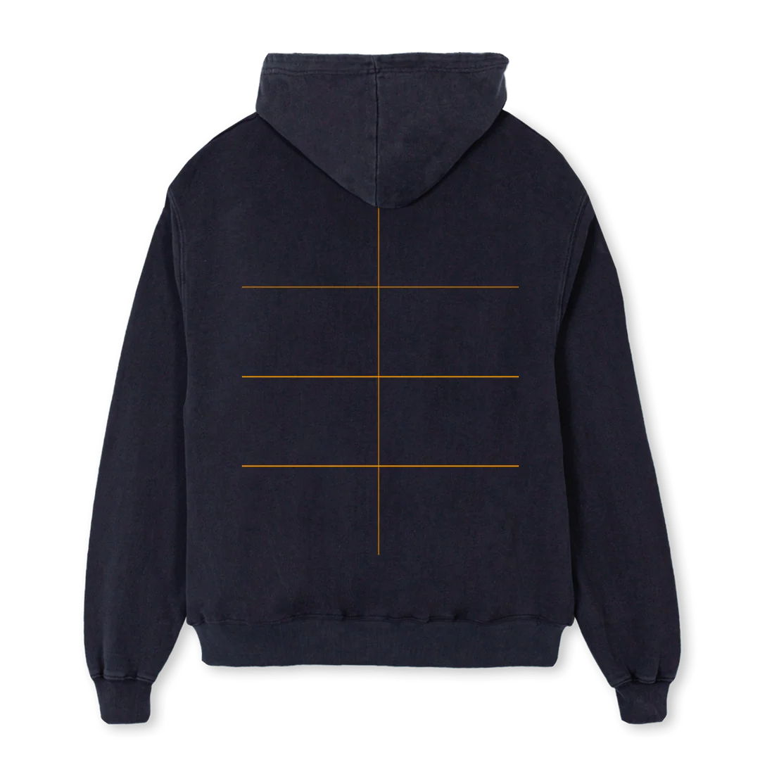 KONG LIVERBUILDINGS Vintage Black Oversized Hoodie. - Image 2