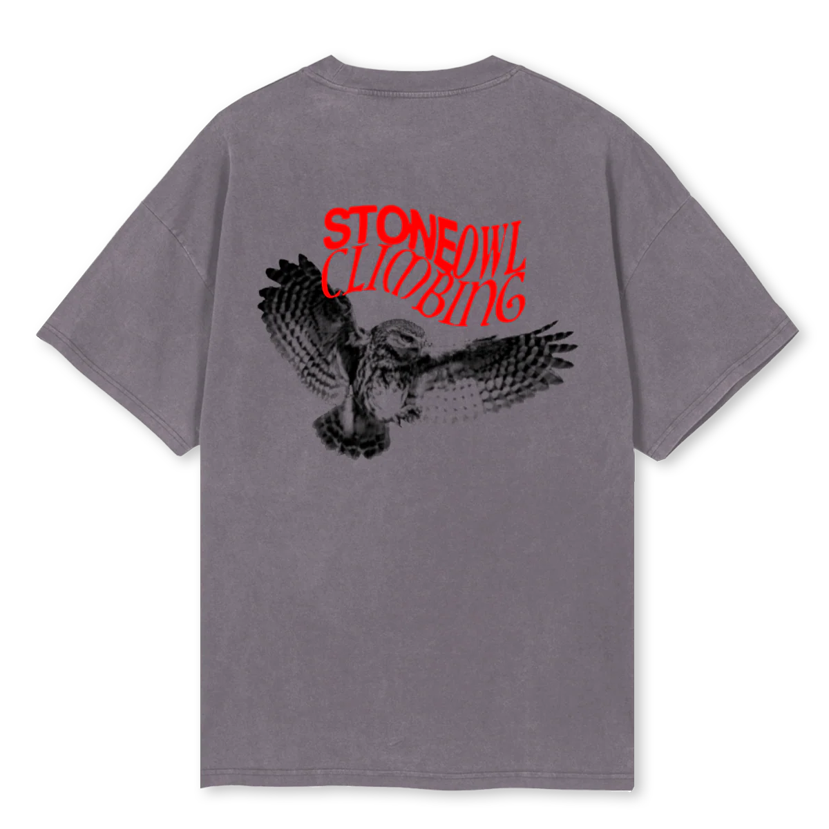 KUIKEN Pigment Grey Oversized Tee. - Image 2