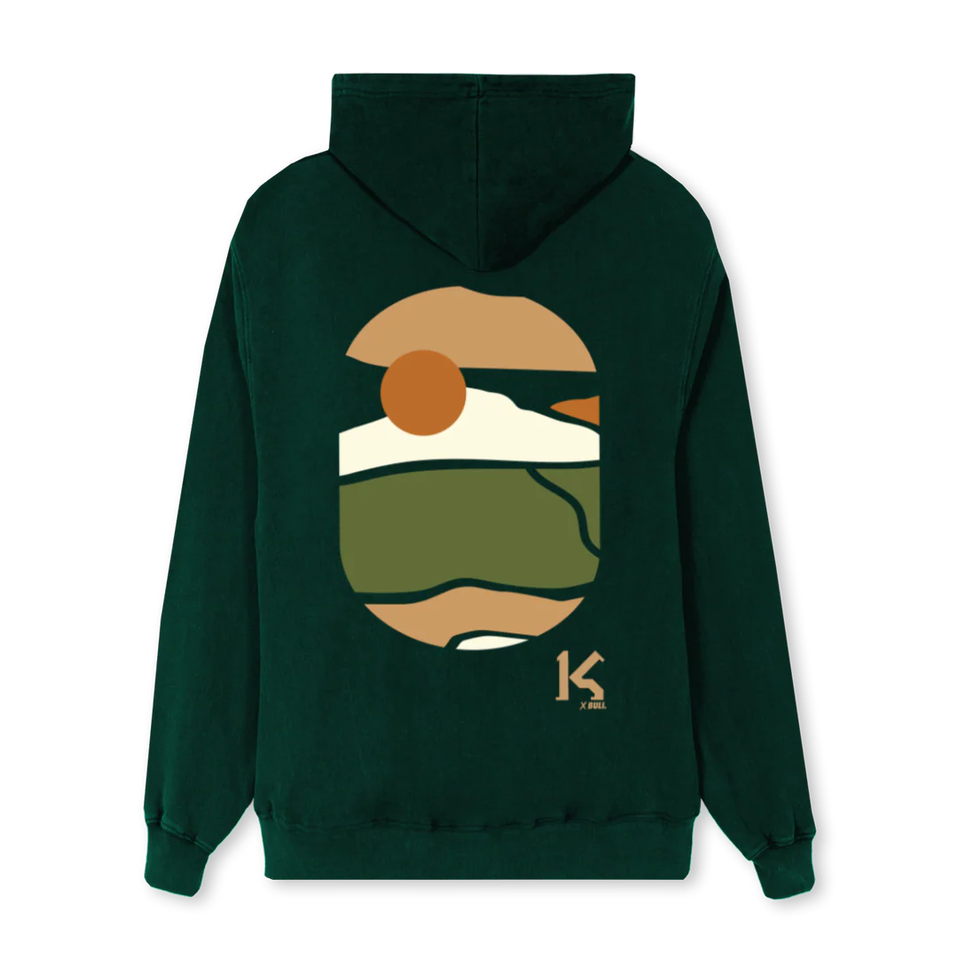 KUKSA Wild Green Regular Hoodie. - Image 2