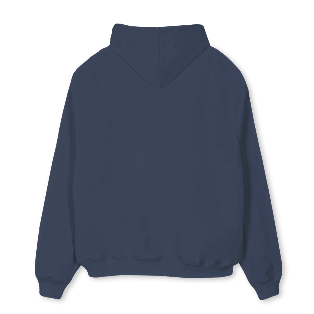 KYNDVARSITYCREWBLK Navy Blue Oversized Hoodie. - Image 2