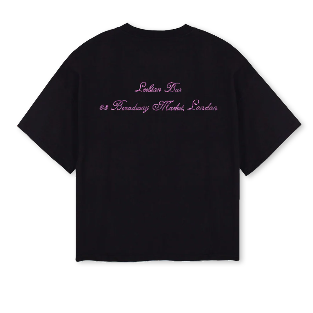 LACAMI Black Oversized Boxy Tee. - Image 2
