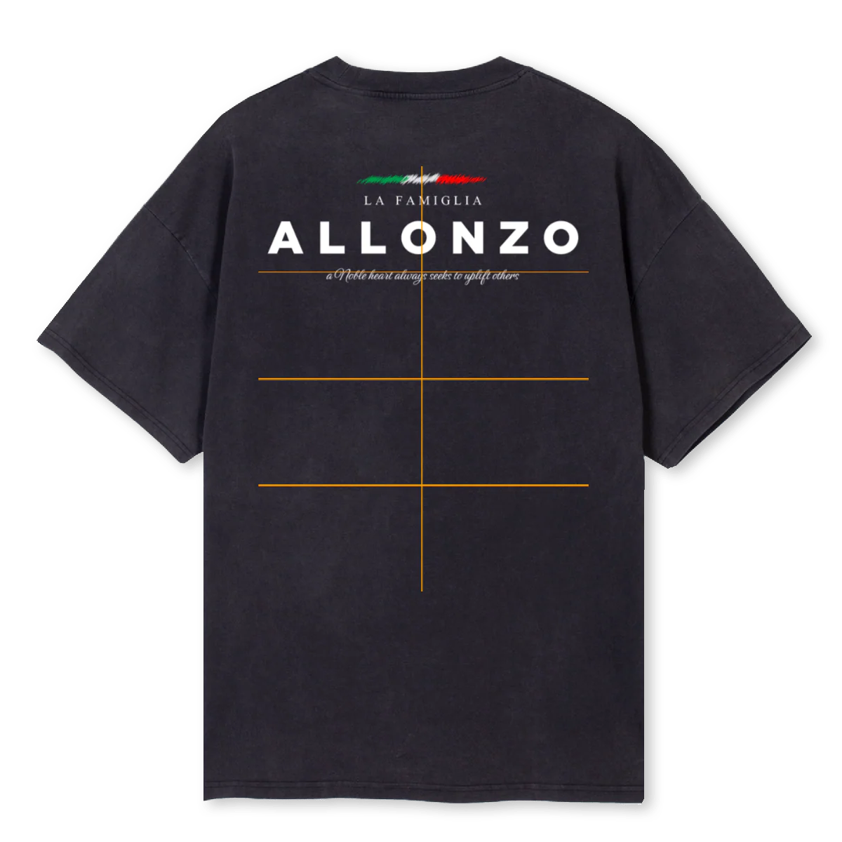 LAFAM Vintage Black Oversized Tee. - Image 2