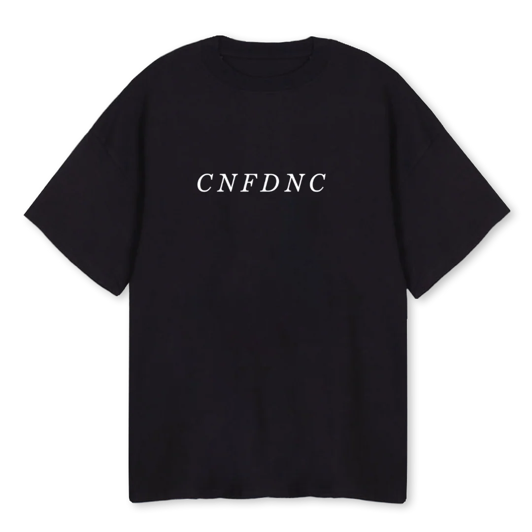 LALAL Black Oversized Tee.