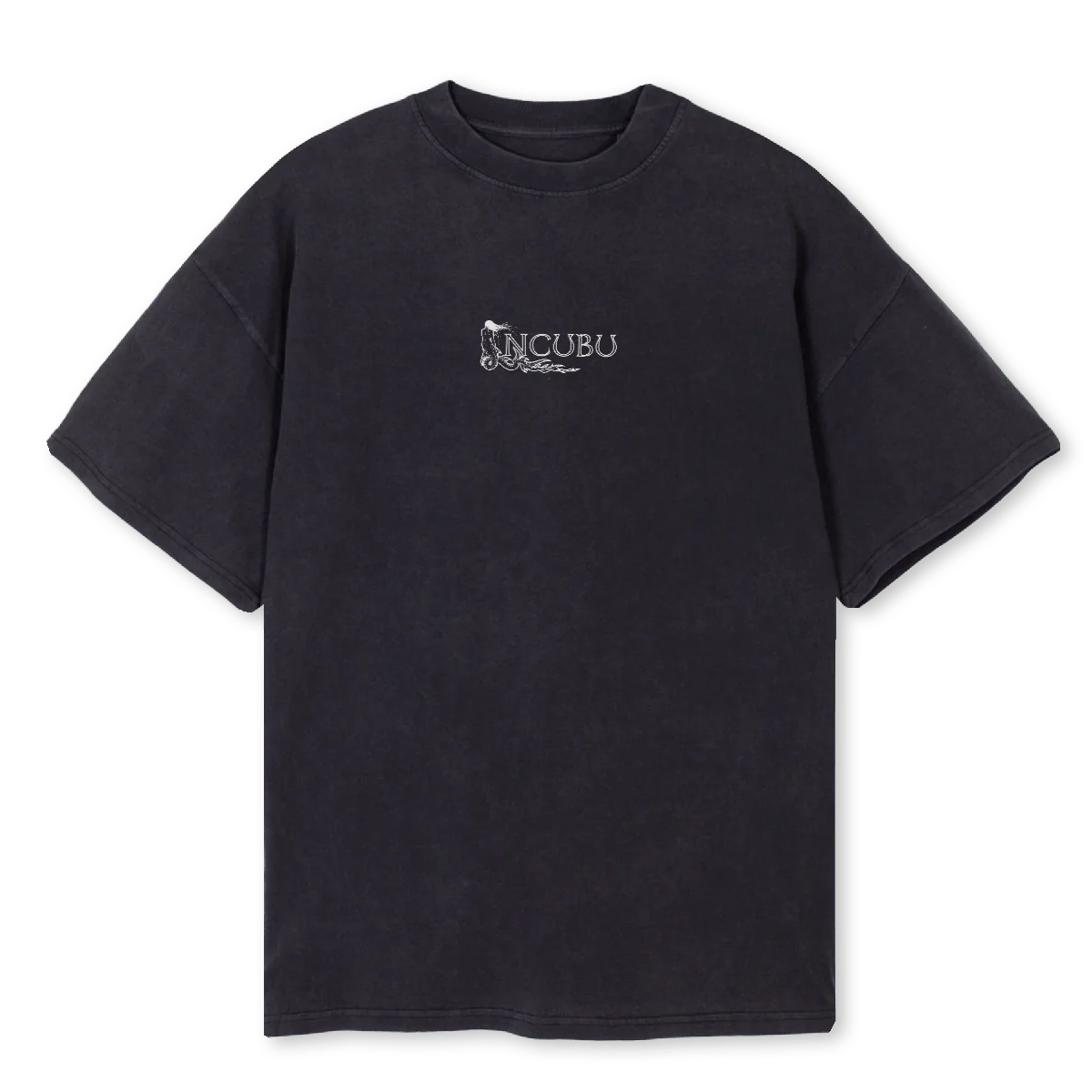 LAMIA  Vintage Black Oversized Tee.