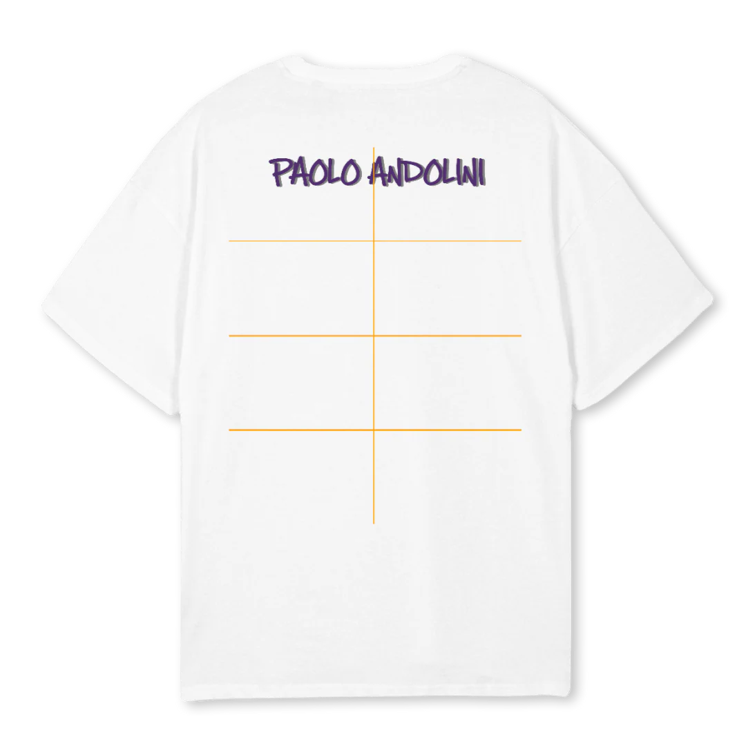 LANDER M C White Oversized Tee. - Image 2