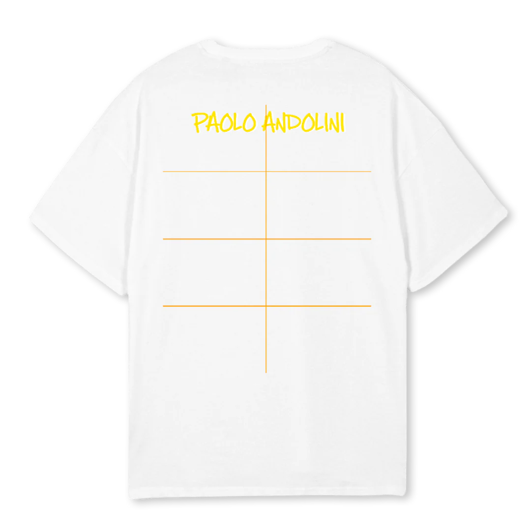 LANDER W C White Oversized Tee. - Image 2