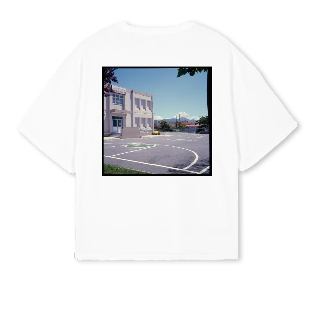 LARSOS White Oversized Boxy Tee. - Image 2
