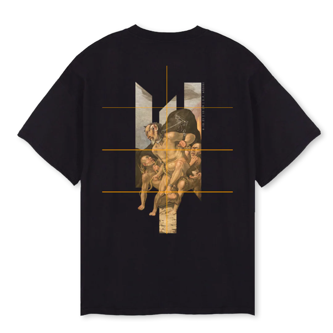 LAST JDGM Black Oversized Tee. - Image 2
