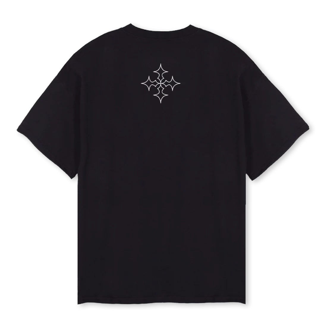 LASTSHEPHERDBLCK Black Oversized Tee. - Image 2