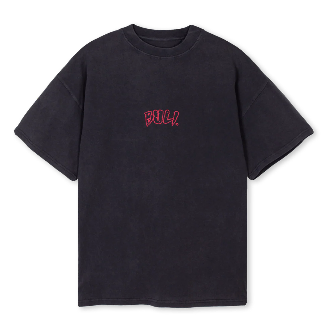 LAURANPAITA Vintage Black Oversized Tee.