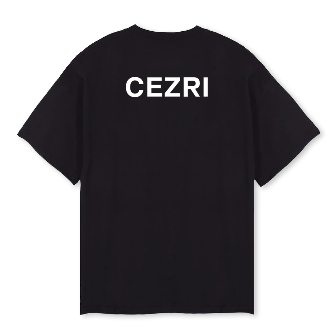 LBLTSHIRBLACK Black Oversized Tee. - Image 2